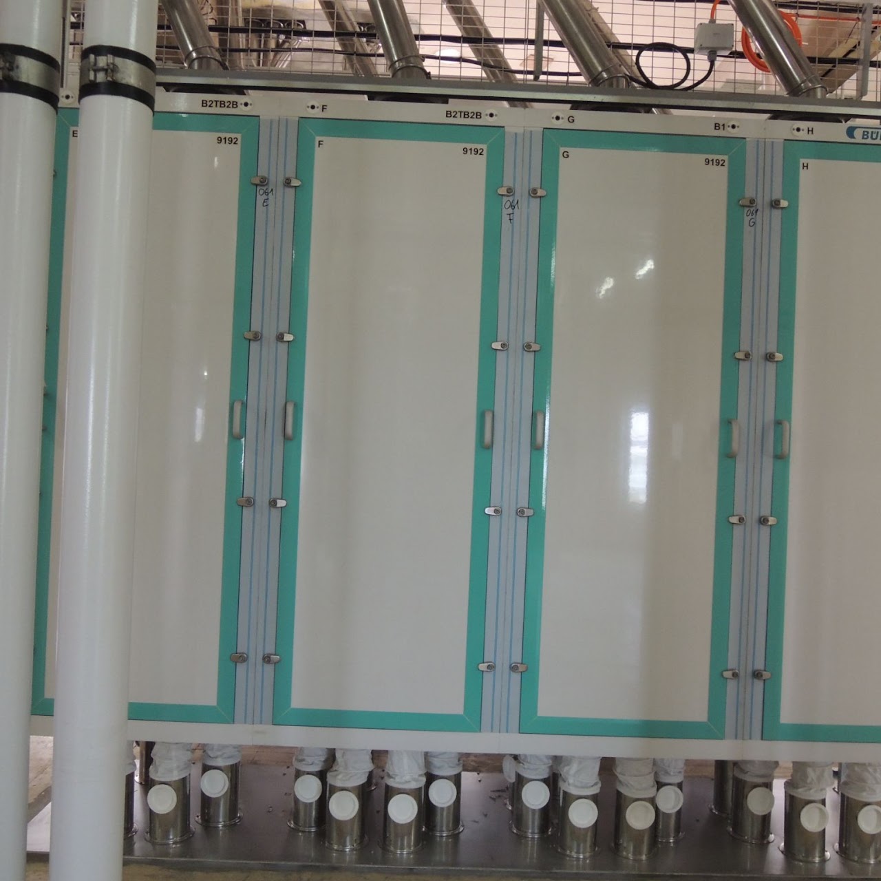 Installation of Nova sifter equipment